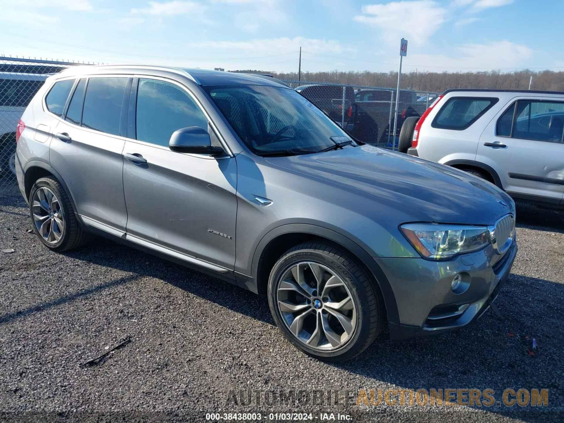 5UXWY3C52G0N86883 BMW X3 2016