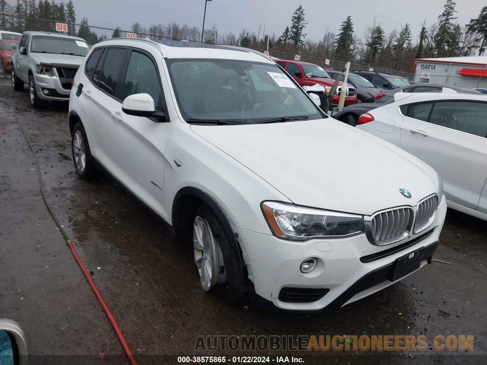 5UXWY3C52G0N88262 BMW X3 2016