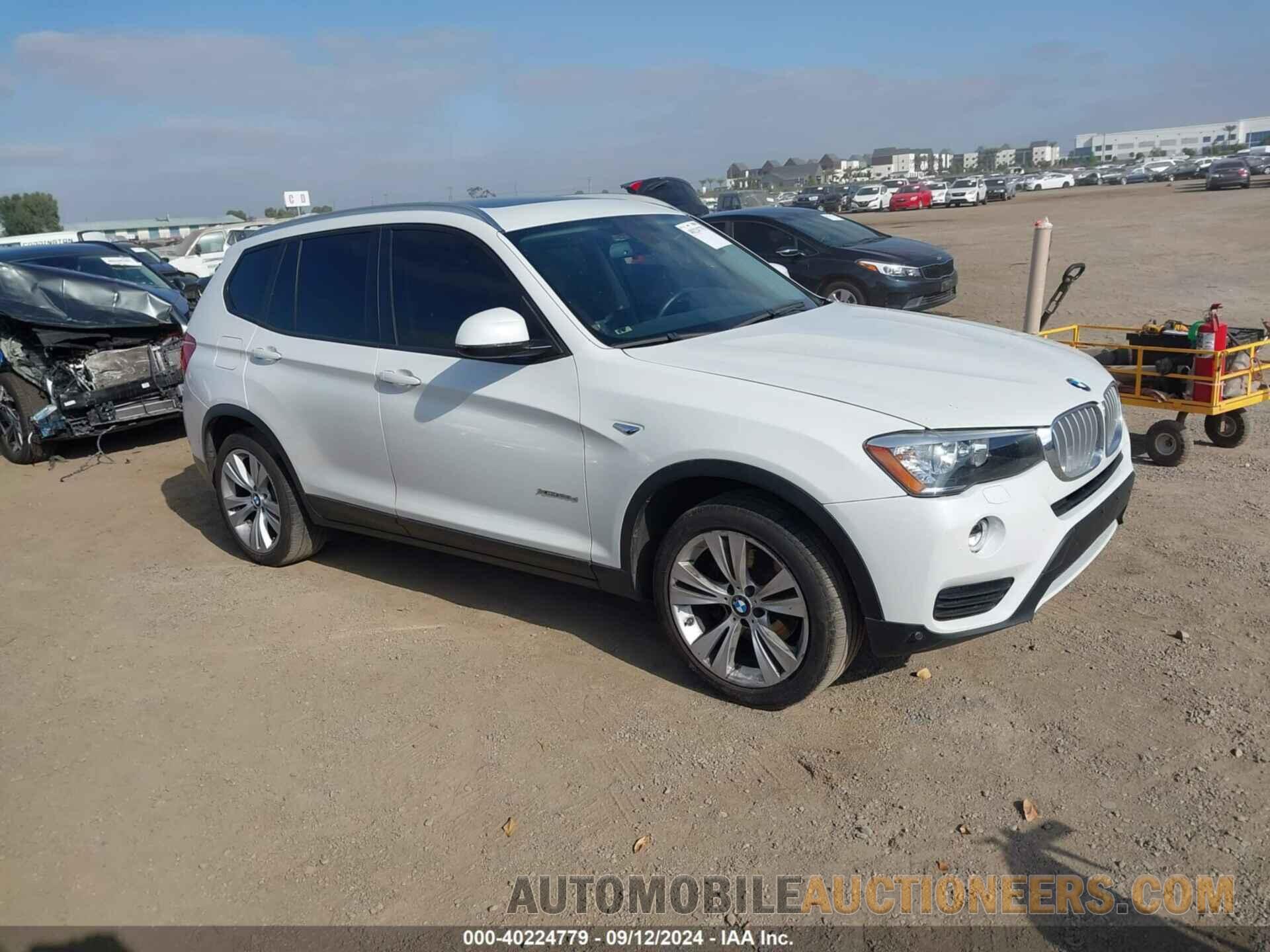 5UXWY3C52G0N88830 BMW X3 2016