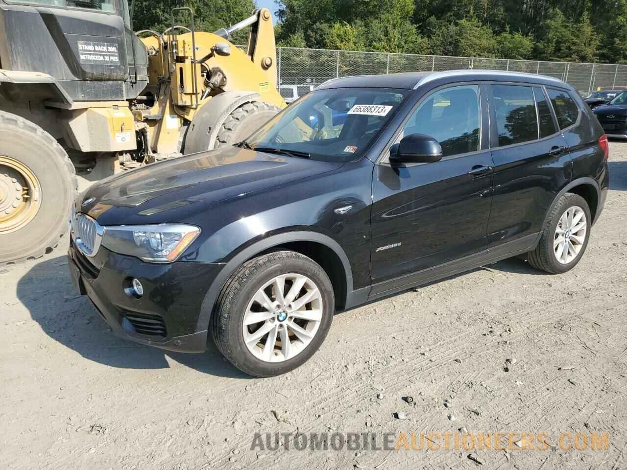 5UXWY3C53F0E95669 BMW X3 2015