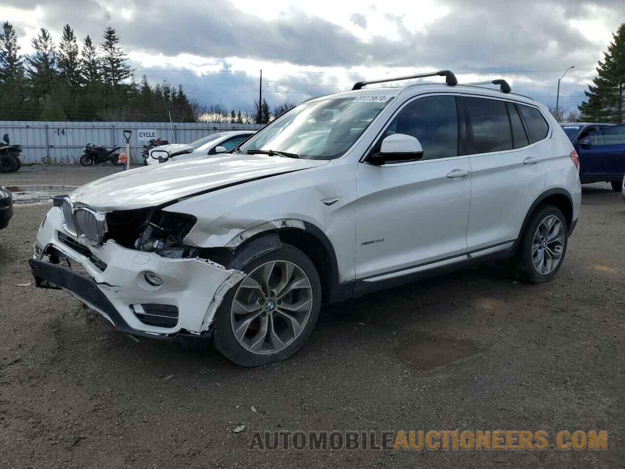 5UXWY3C53F0N86471 BMW X3 2015