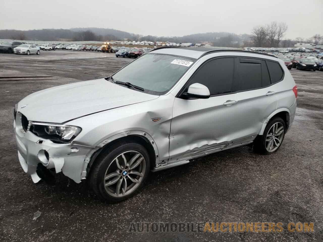 5UXWY3C53G0F84062 BMW X3 2016