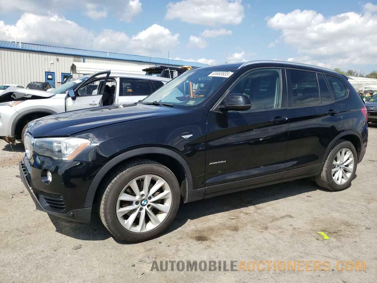 5UXWY3C53G0N88111 BMW X3 2016