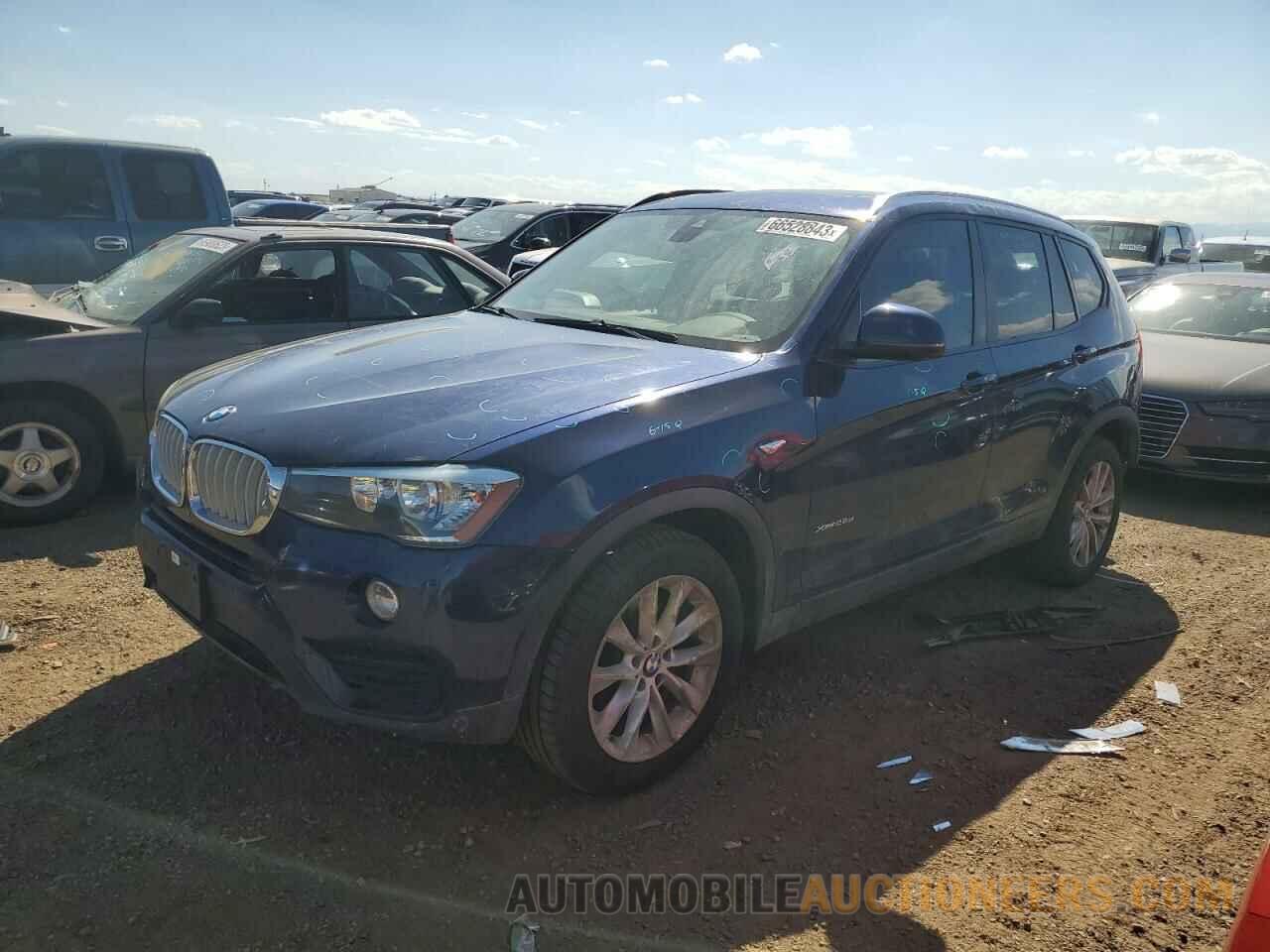 5UXWY3C54F0E97186 BMW X3 2015