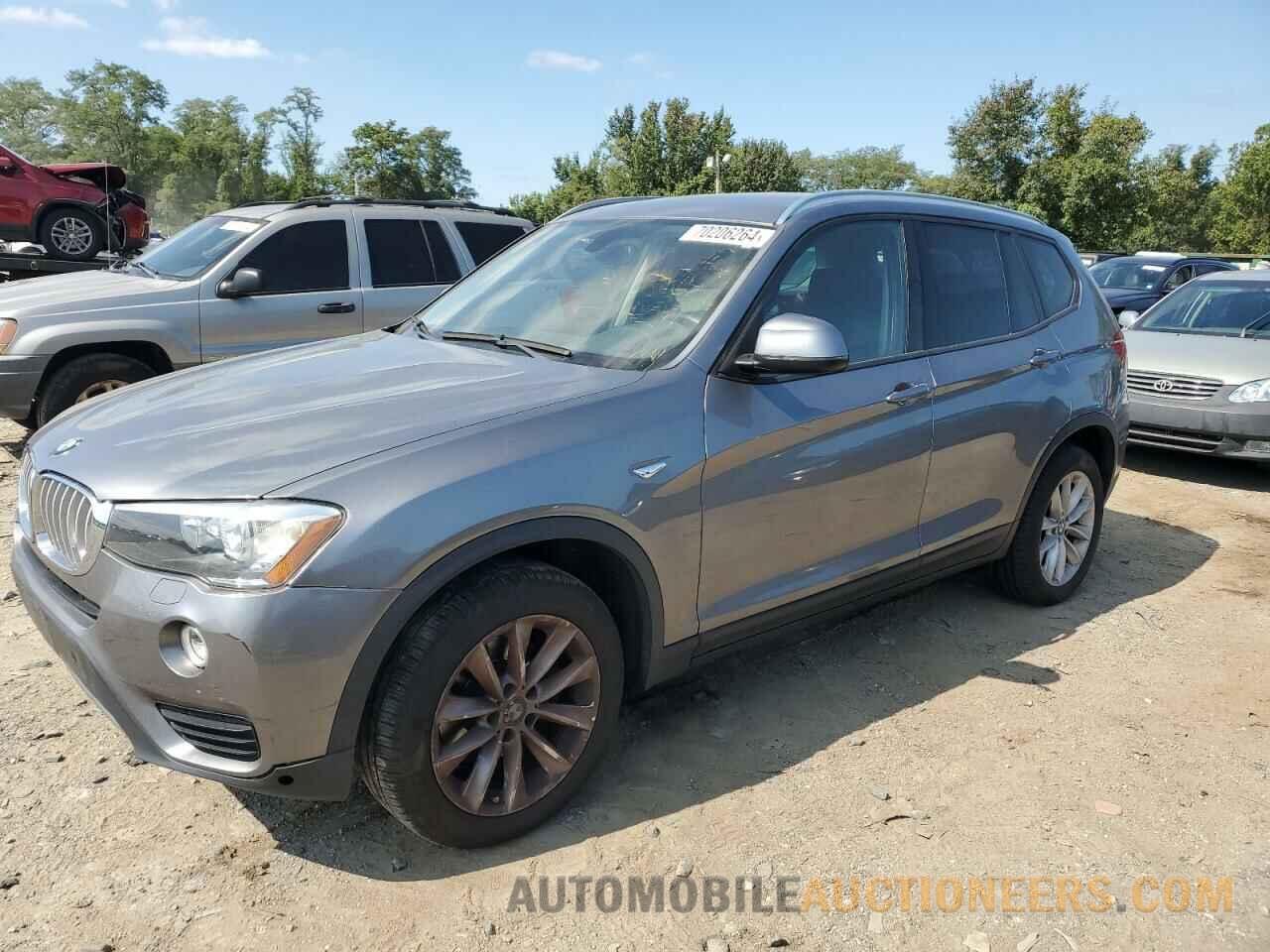 5UXWY3C54F0E97494 BMW X3 2015