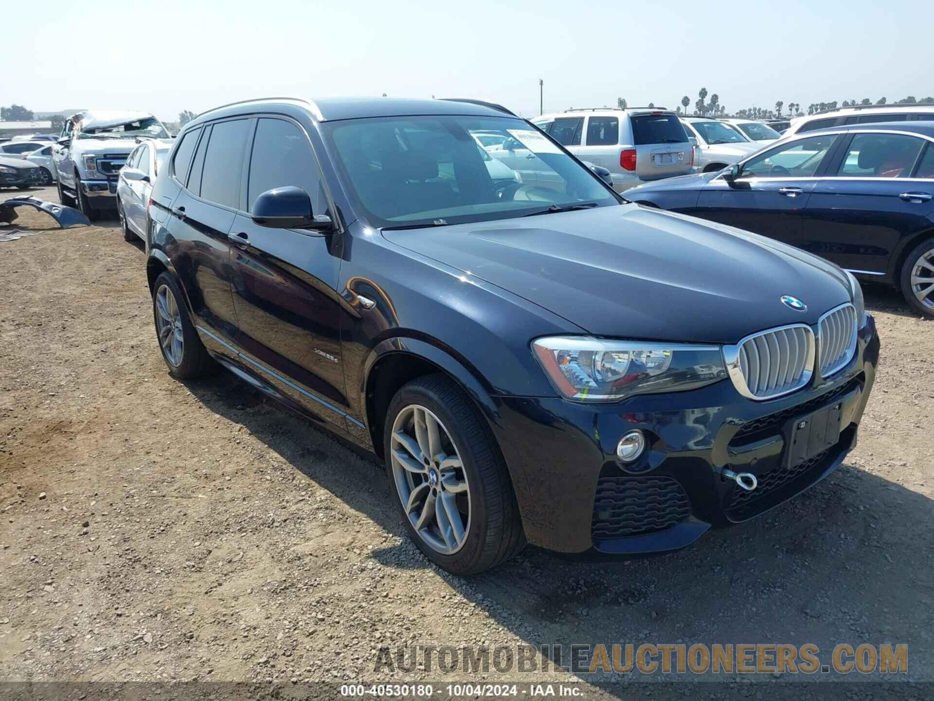 5UXWY3C54F0F83758 BMW X3 2015