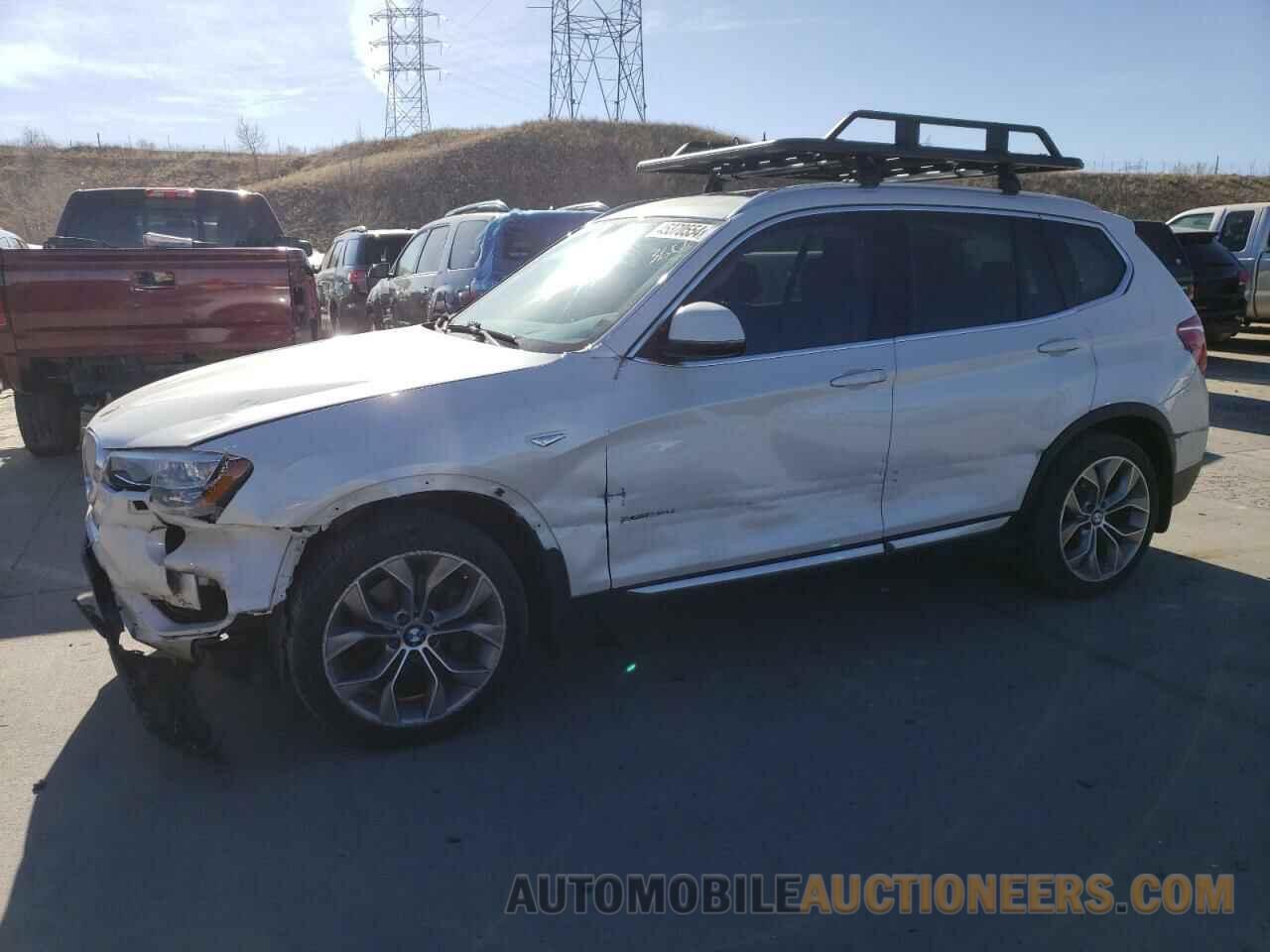 5UXWY3C54G0N86867 BMW X3 2016