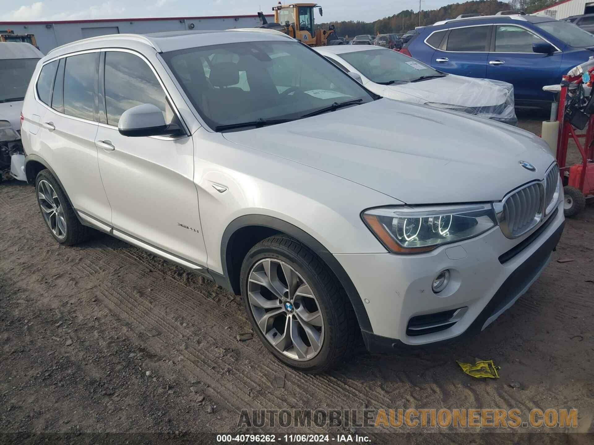 5UXWY3C54G0N88084 BMW X3 2016