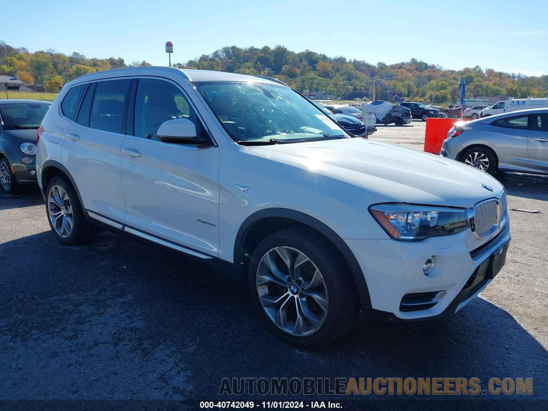 5UXWY3C55F0E97116 BMW X3 2015