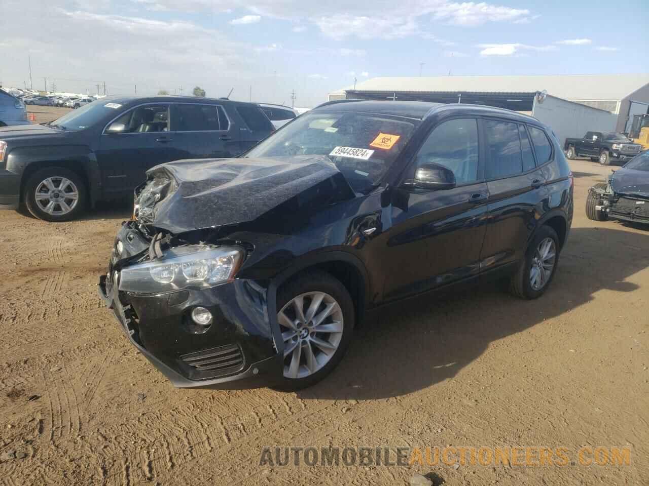 5UXWY3C55F0N86648 BMW X3 2015