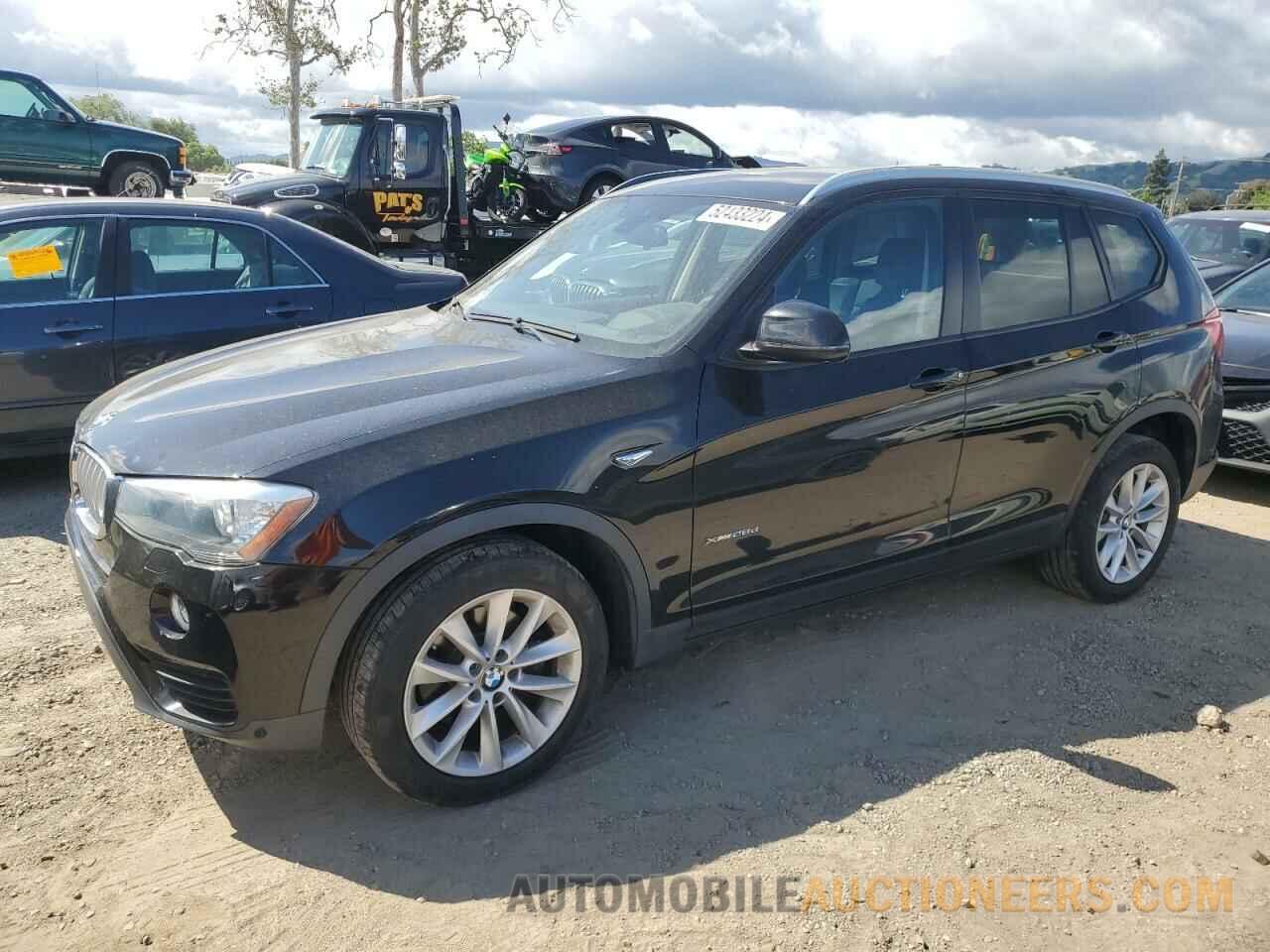 5UXWY3C55G0N87364 BMW X3 2016