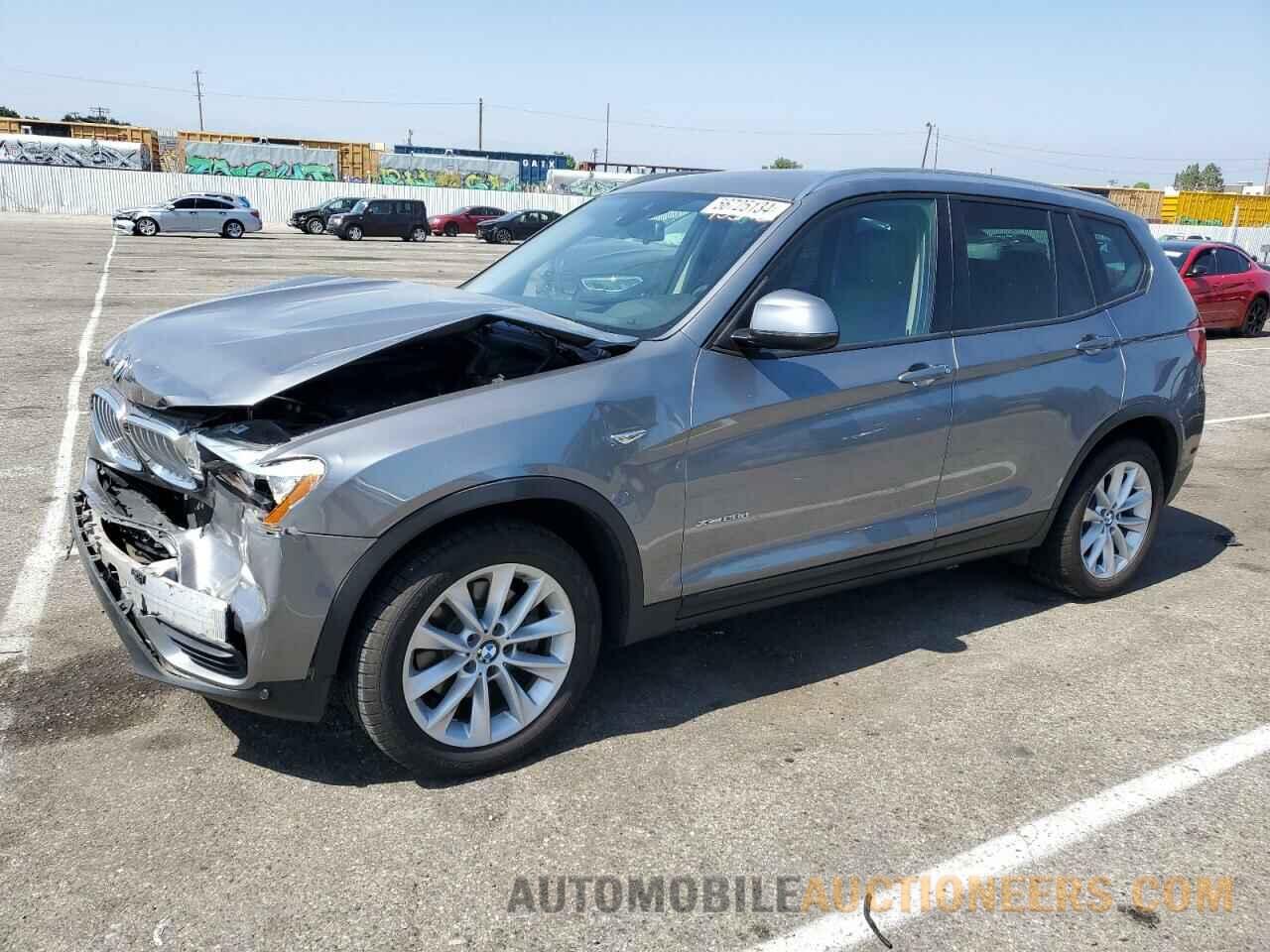 5UXWY3C55G0N87722 BMW X3 2016