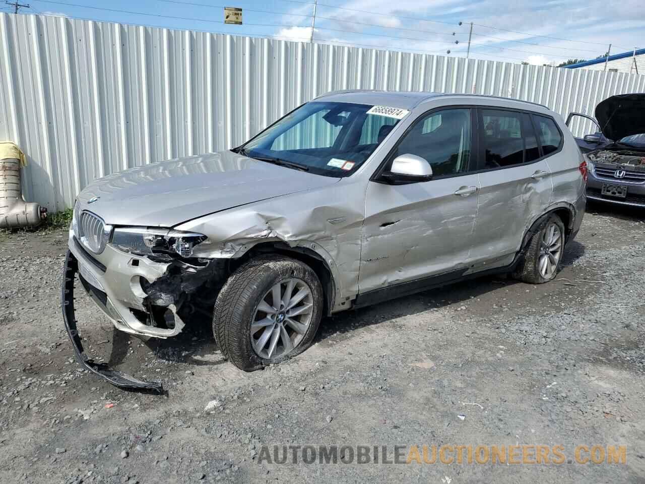 5UXWY3C55G0N87963 BMW X3 2016