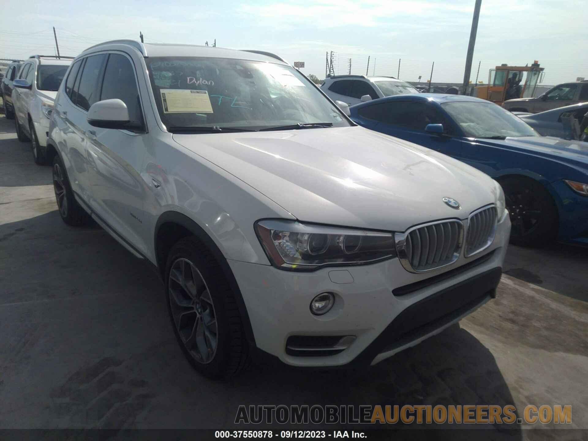 5UXWY3C56F0E95214 BMW X3 2015