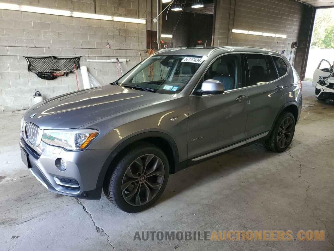 5UXWY3C56F0E95407 BMW X3 2015