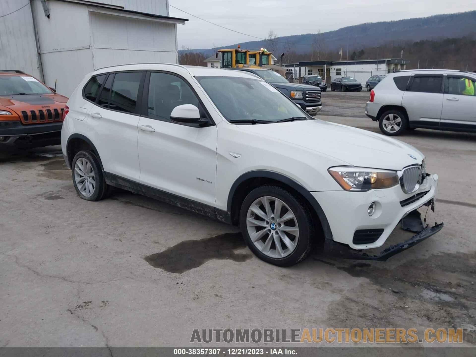 5UXWY3C56F0E95472 BMW X3 2015