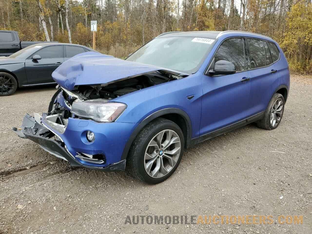 5UXWY3C56F0E95732 BMW X3 2015