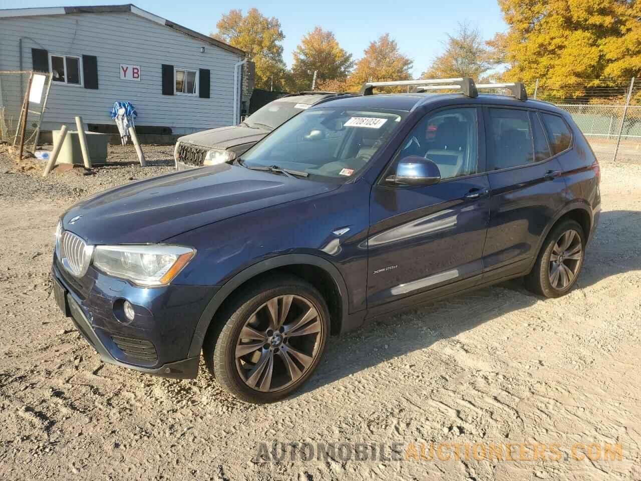 5UXWY3C56F0E96301 BMW X3 2015