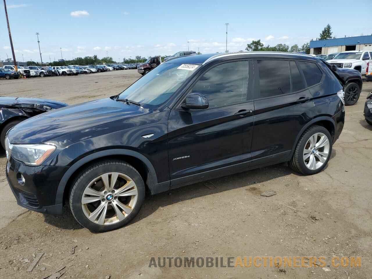 5UXWY3C57F0E95397 BMW X3 2015