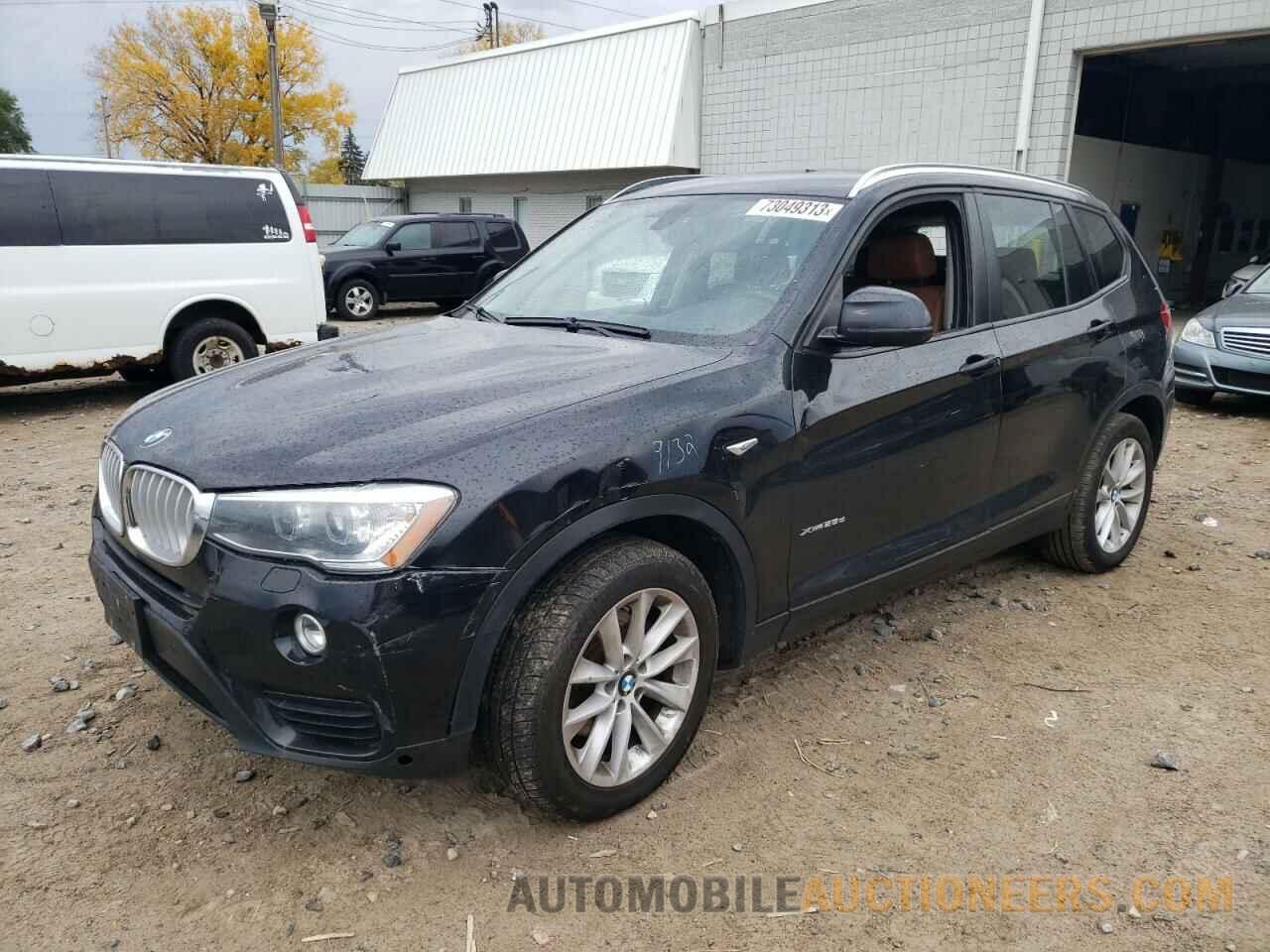 5UXWY3C57F0E95481 BMW X3 2015