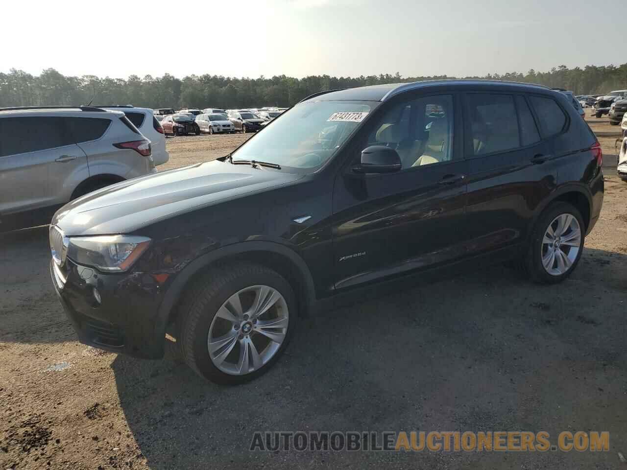 5UXWY3C57F0E96081 BMW X3 2015