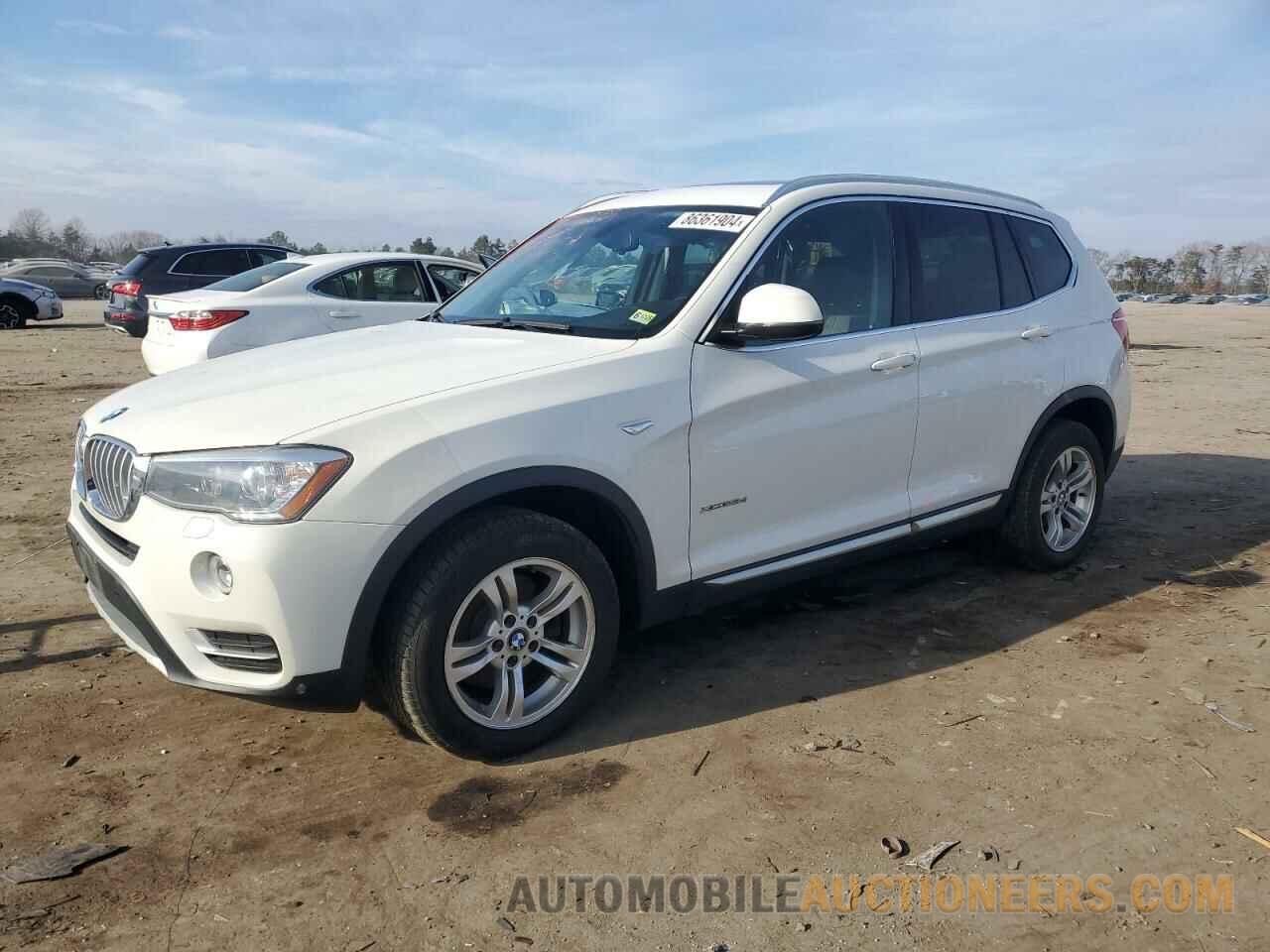 5UXWY3C57F0E96422 BMW X3 2015