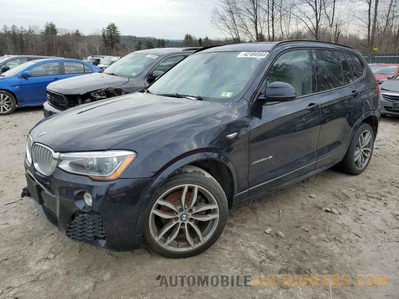 5UXWY3C57G0F84209 BMW X3 2016