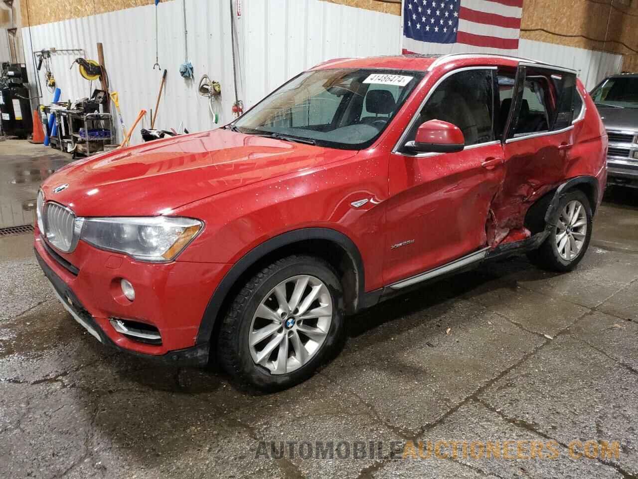 5UXWY3C57G0N86958 BMW X3 2016