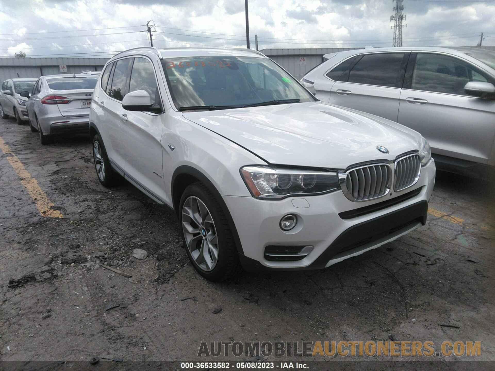 5UXWY3C57G0N87706 BMW X3 2016