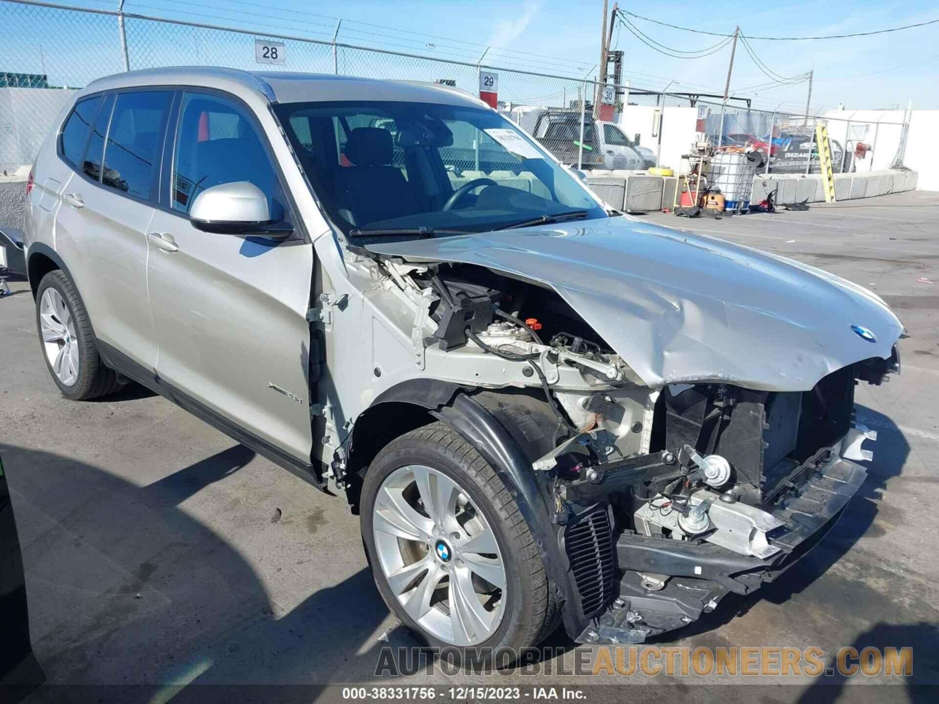 5UXWY3C57G0N88743 BMW X3 2016