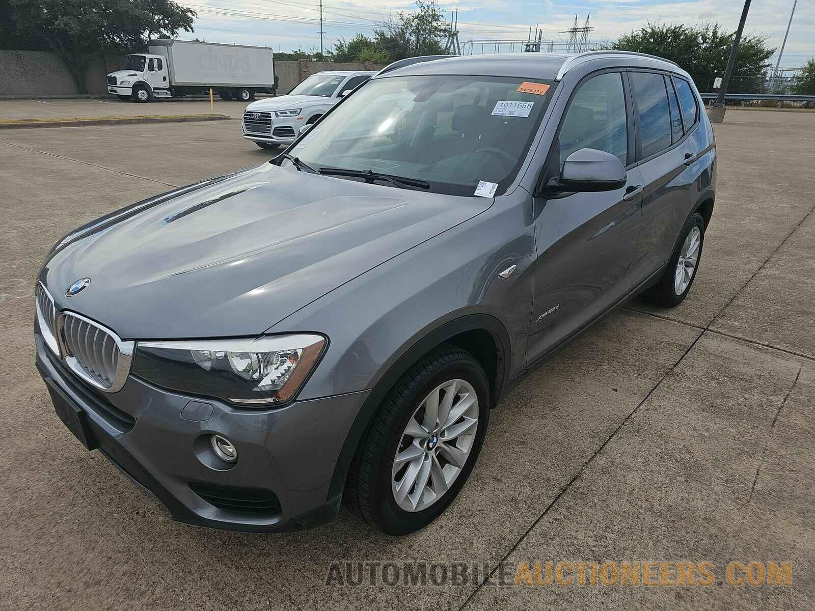 5UXWY3C58F0E95523 BMW X3 2015