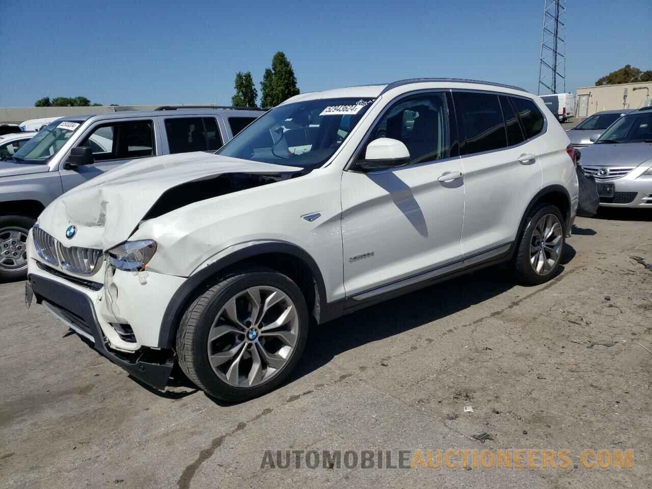 5UXWY3C58F0E97420 BMW X3 2015