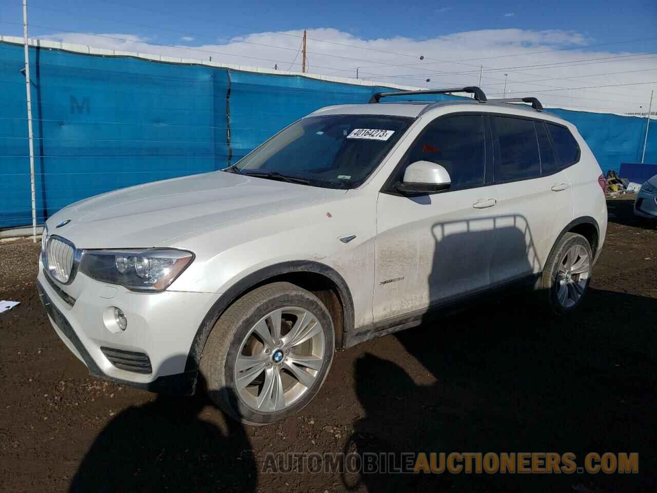 5UXWY3C58F0E97675 BMW X3 2015