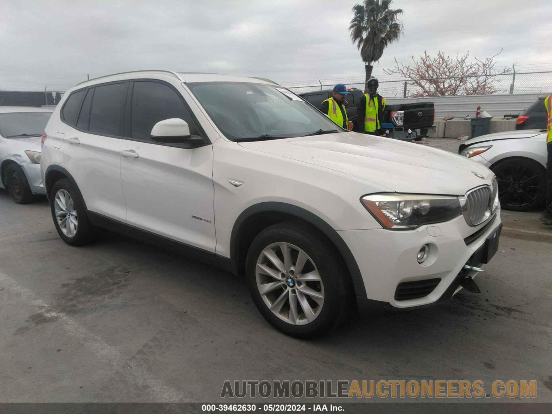 5UXWY3C58G0N87648 BMW X3 2016