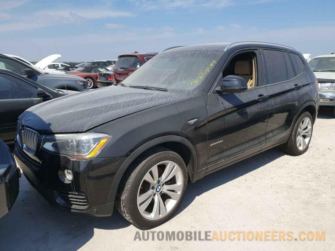 5UXWY3C58G0N88394 BMW X3 2016