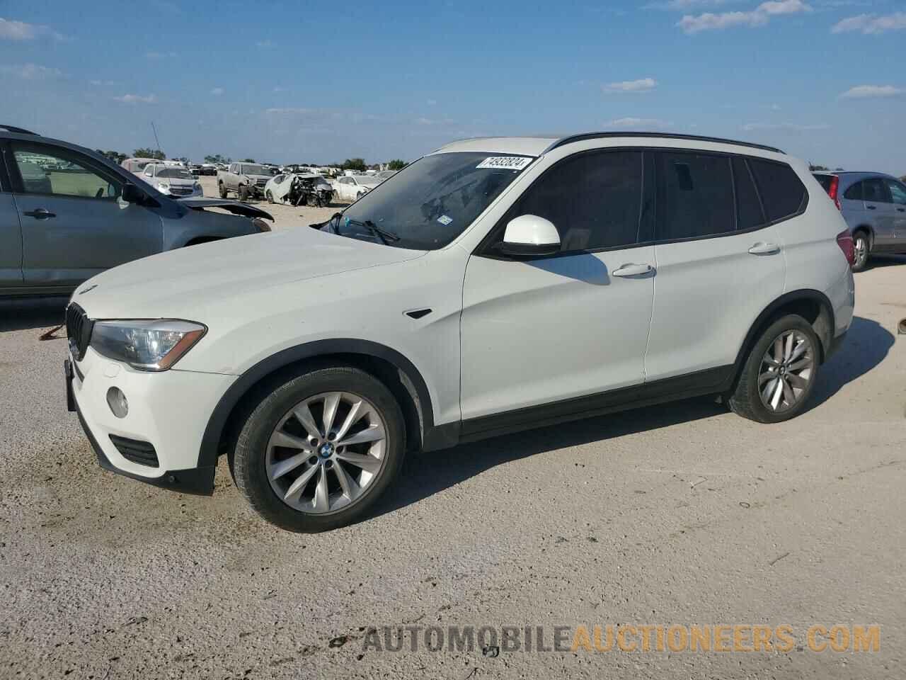 5UXWY3C59F0E95028 BMW X3 2015