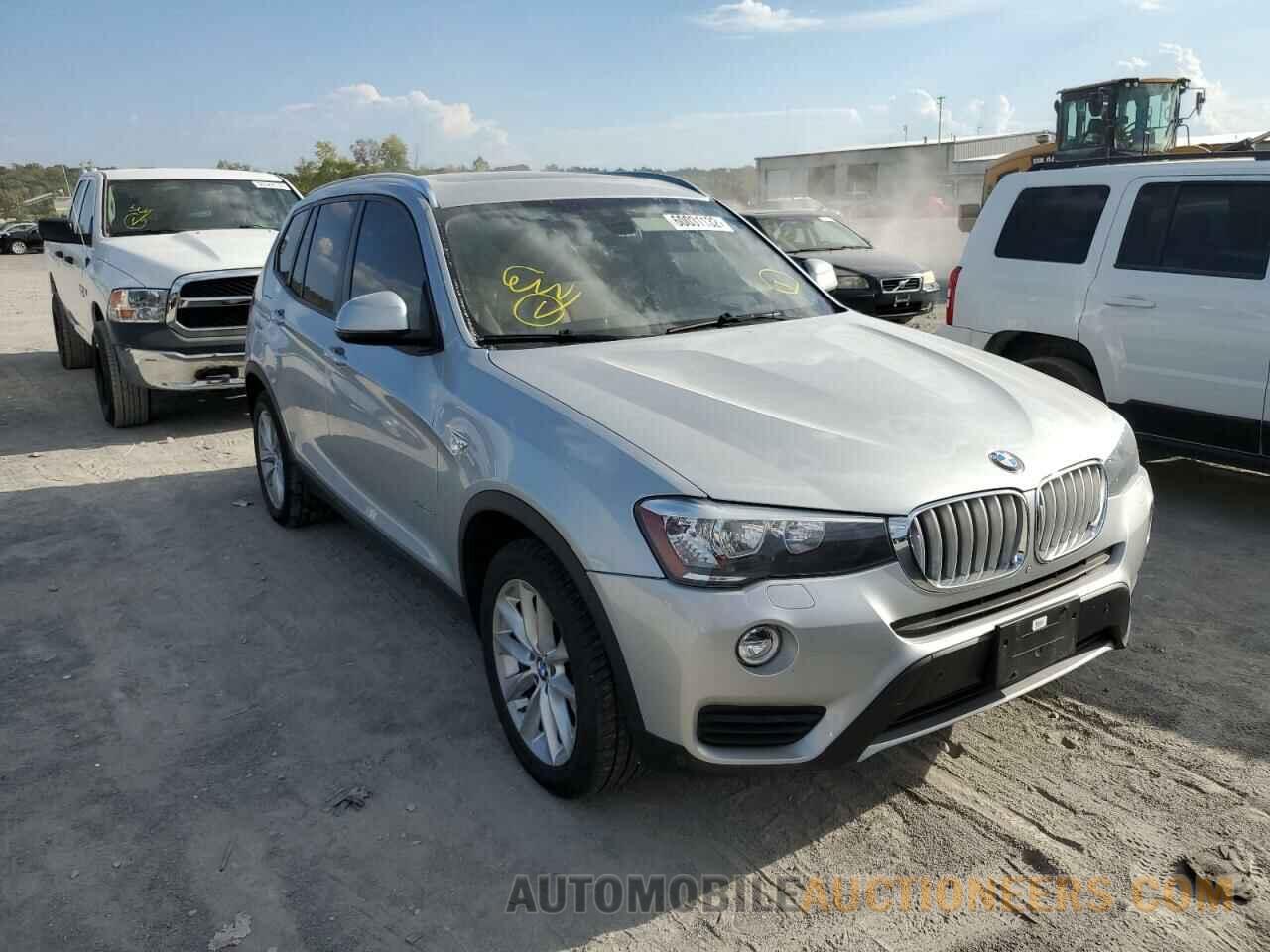 5UXWY3C59F0E97720 BMW X3 2015