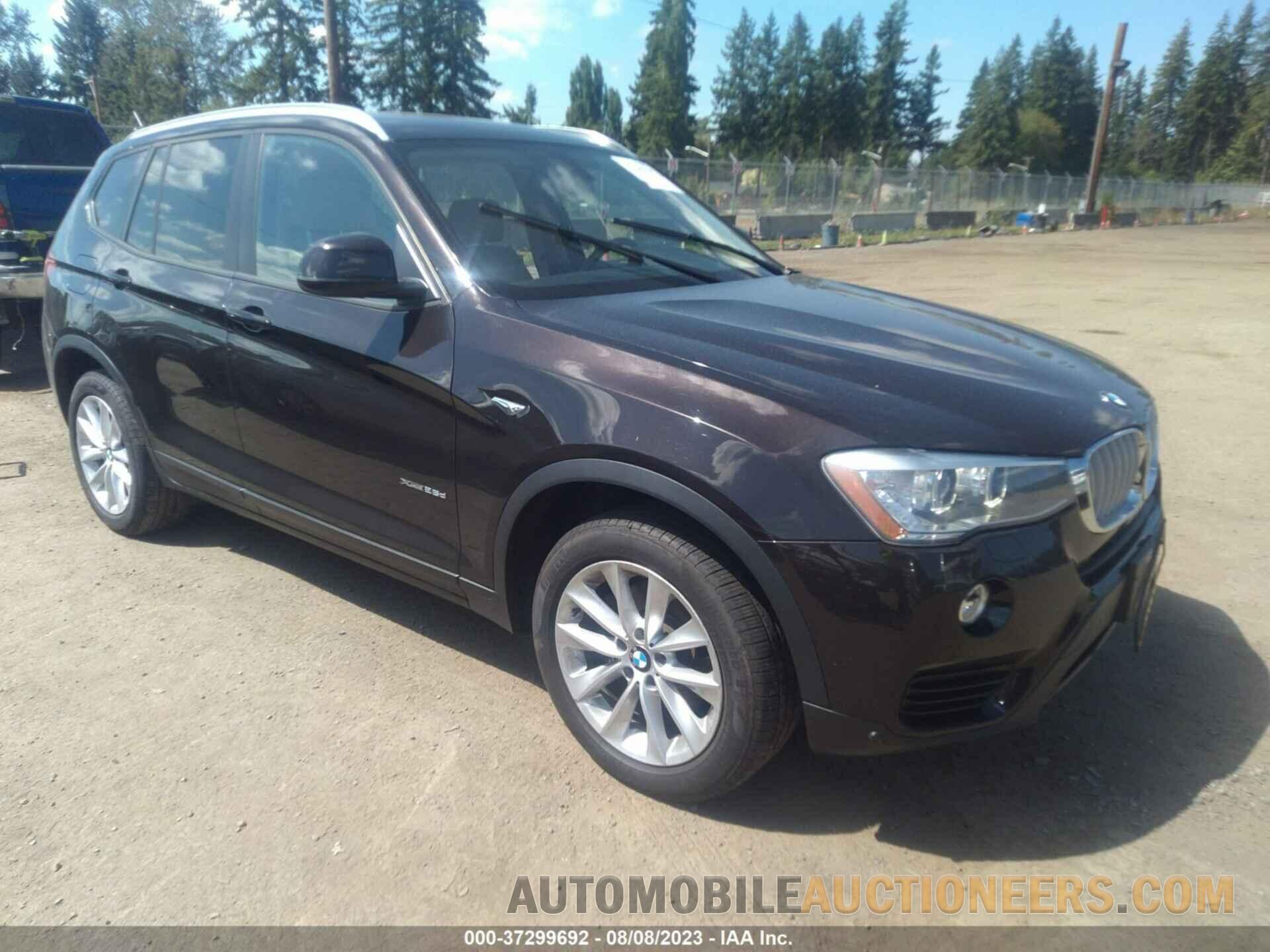 5UXWY3C59G0N87478 BMW X3 2016