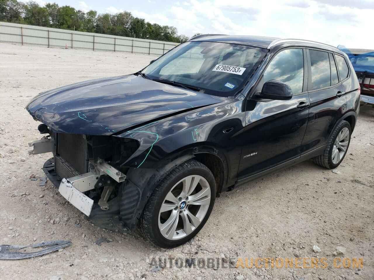 5UXWY3C59G0N87822 BMW X3 2016