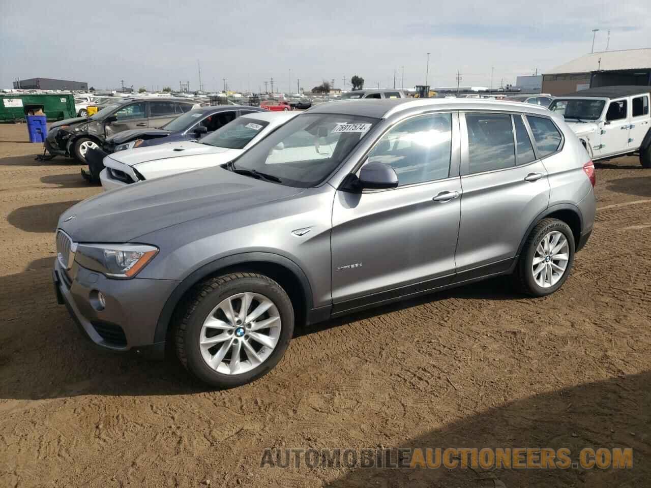 5UXWY3C59G0N88226 BMW X3 2016