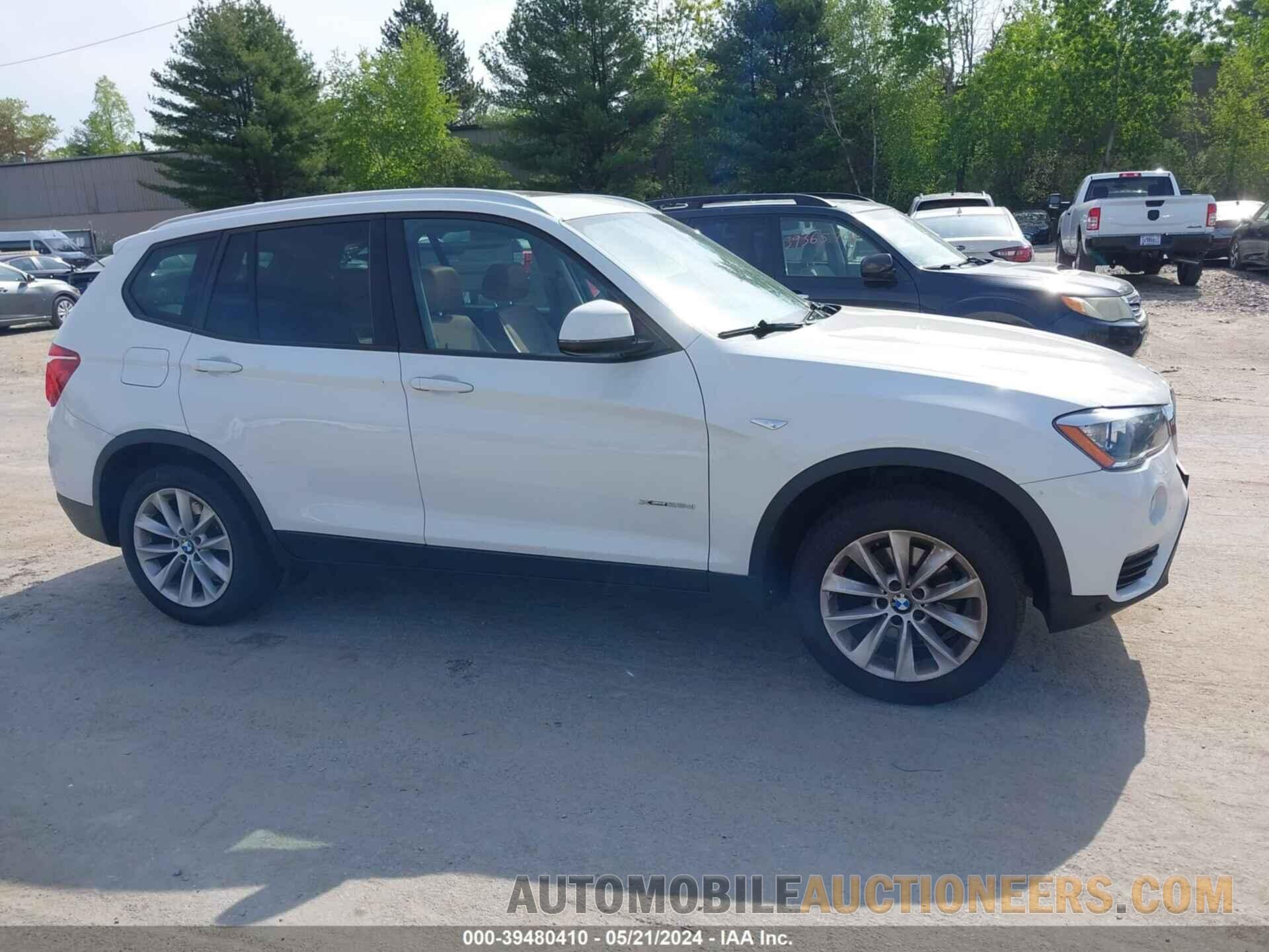 5UXWY3C5XF0E95605 BMW X3 2015