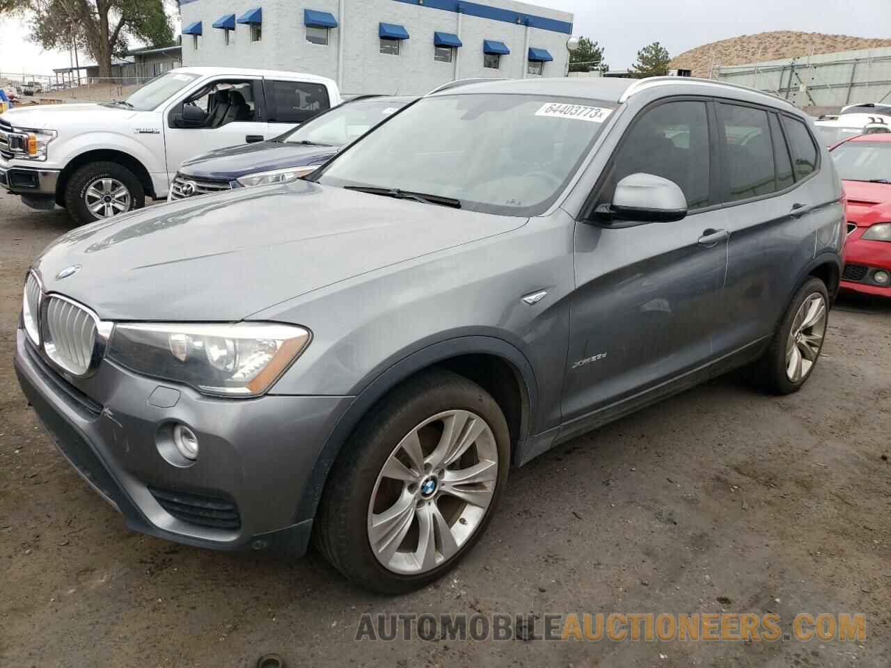 5UXWY3C5XF0E97869 BMW X3 2015