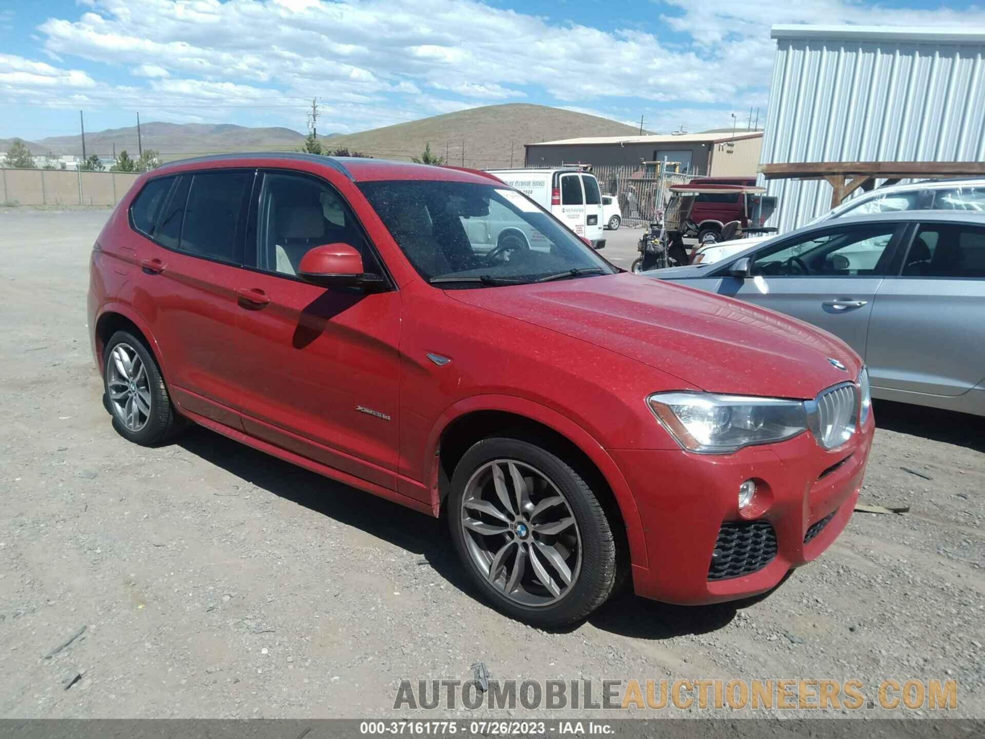 5UXWY3C5XF0F83733 BMW X3 2015