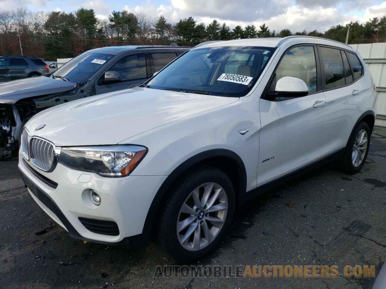 5UXWZ7C30H0V87955 BMW X3 2017