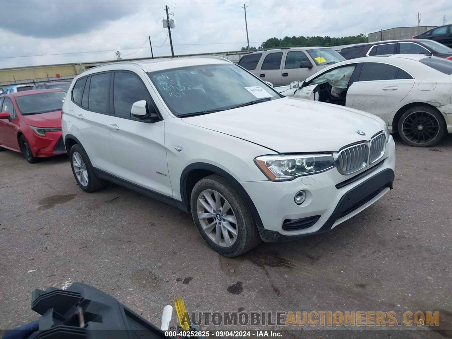 5UXWZ7C30H0V88538 BMW X3 2017