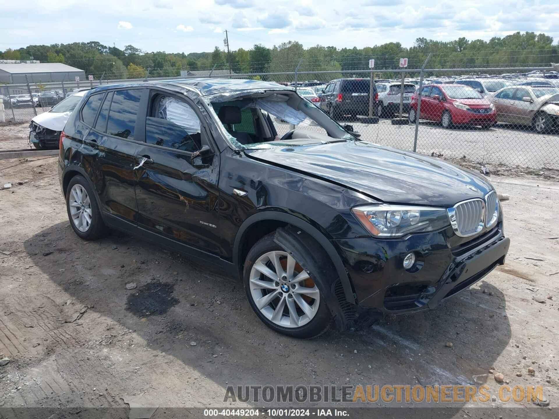 5UXWZ7C30H0V89477 BMW X3 2017