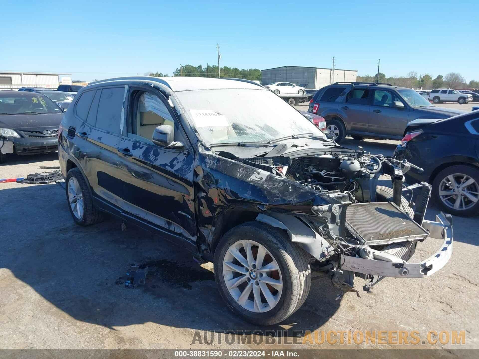 5UXWZ7C30H0V90001 BMW X3 2017