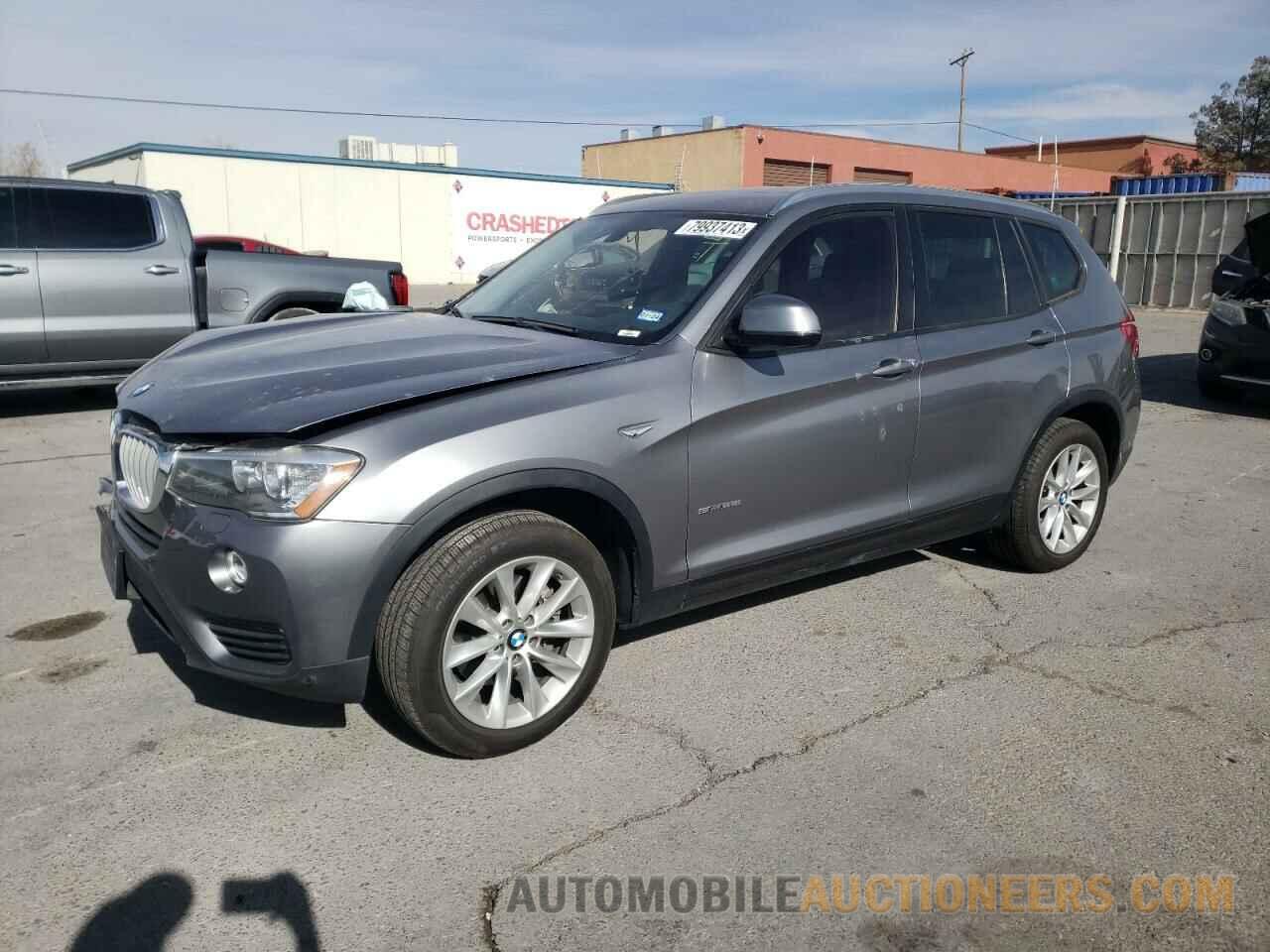 5UXWZ7C30H0V90709 BMW X3 2017