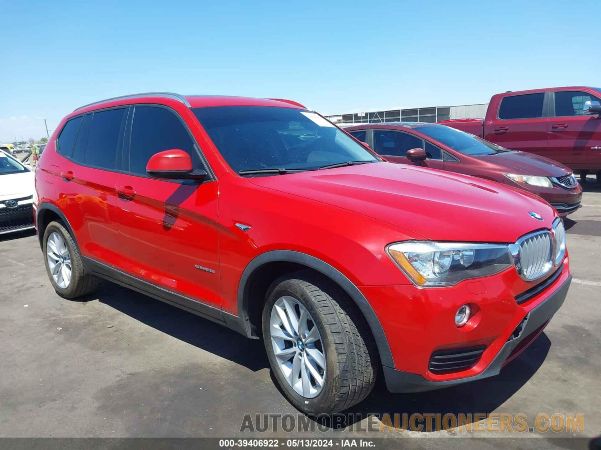 5UXWZ7C30H0V91777 BMW X3 2017