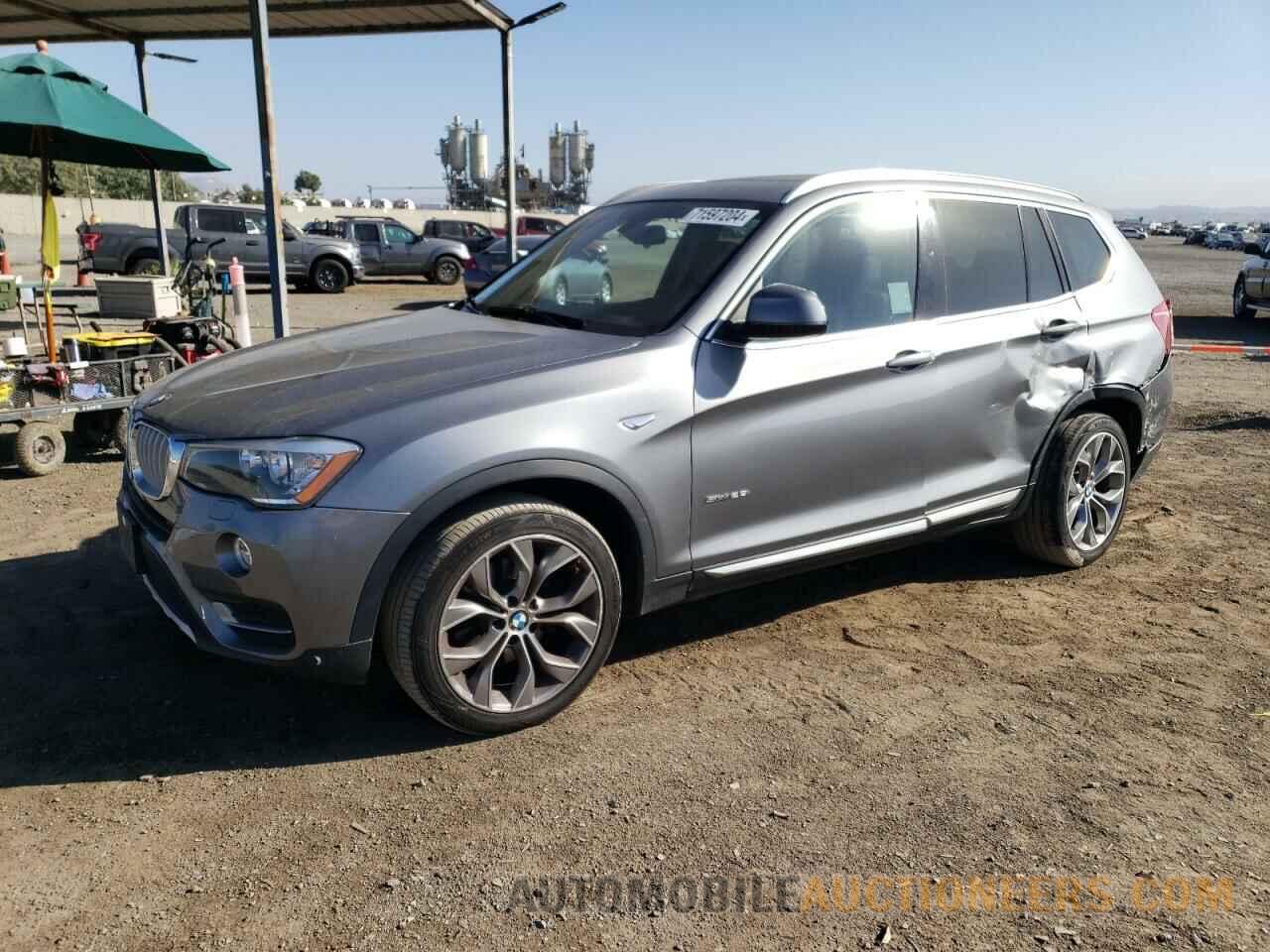 5UXWZ7C30H0V92105 BMW X3 2017